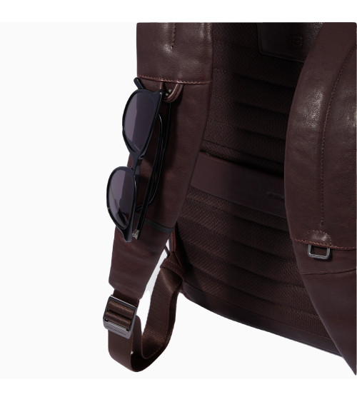 Piquadro Zaino in pelle 2 scomparti PC 14'' - CA6301S129